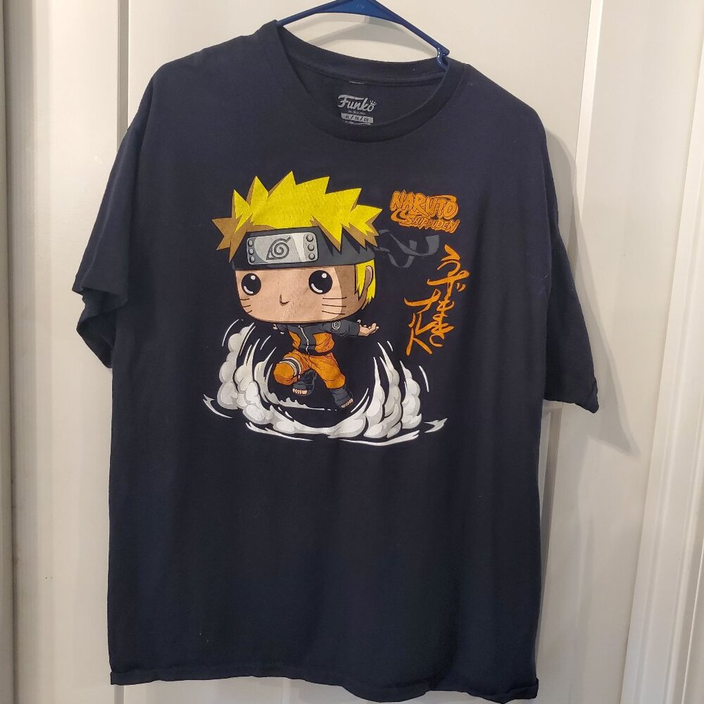 Funko! Tee: Naruto Run - Naruto Run Run - Metallic - XL
